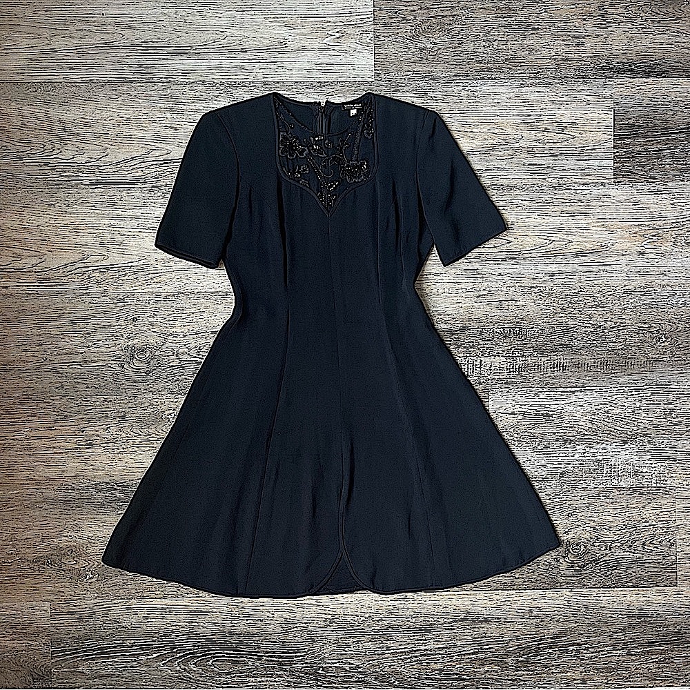 Giorgio Armani beaded vintage dress